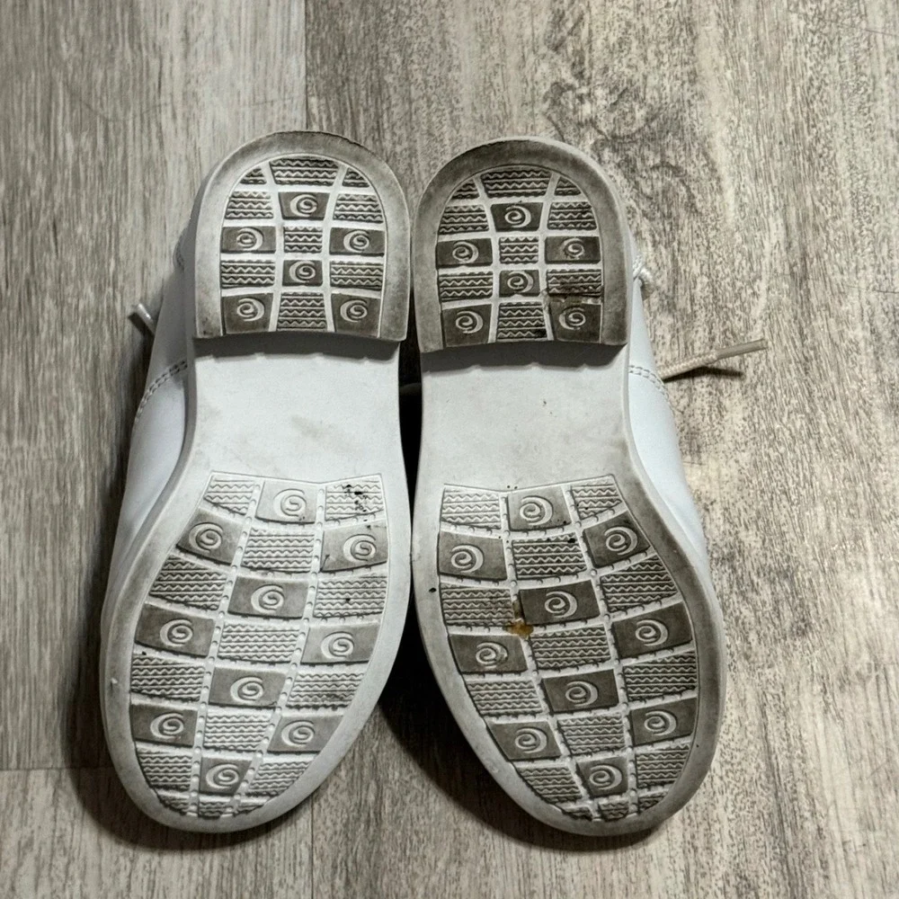 Auston Kids White Oxford Dress Shoes Lace‎ Up Formal Moc Toe Toddler Size 8